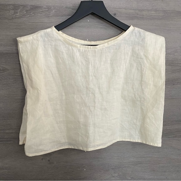 Idalia Morales Atelier Linen Top - Picture 5 of 6